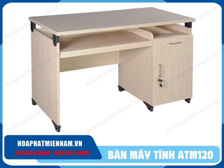 ATM120 | Bàn văn phòng 1m2 ATM120 - Nội Thất Hòa Phát