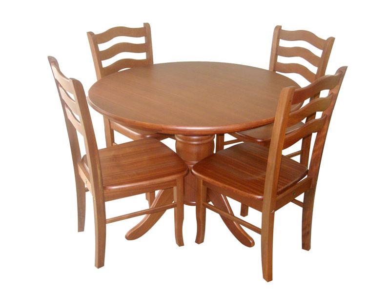 các mẫu bàn ghế gỗ phòng ăn
