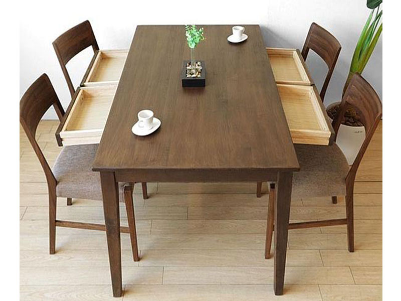 các mẫu bàn ghế gỗ phòng ăn