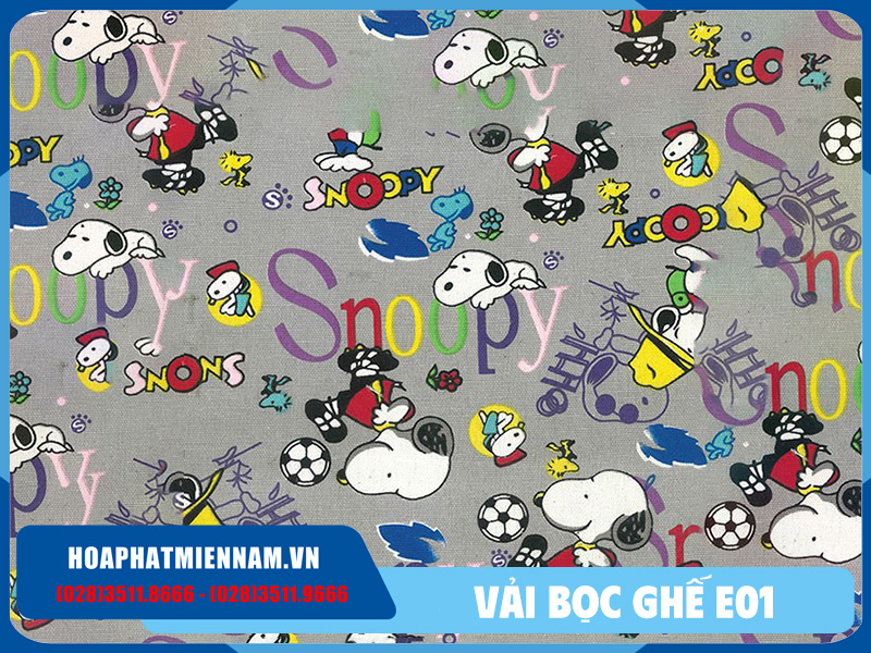Màu vải ghế trẻ em E01