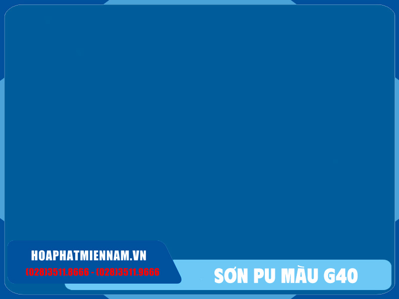 Màu gỗ sơn PU màu G40