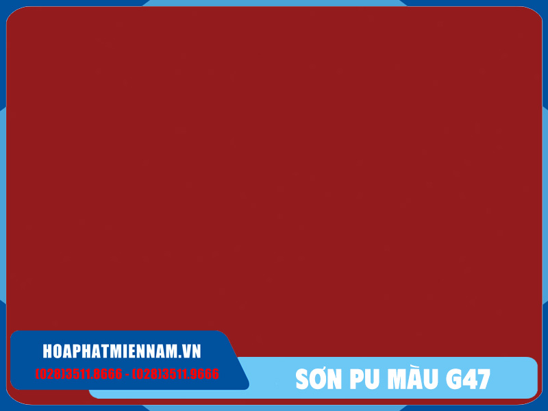Màu gỗ sơn PU màu G47
