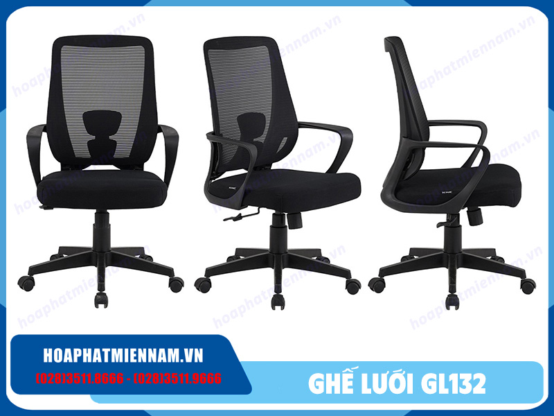 Ghế lưới nhân viên Hòa Phát GL132