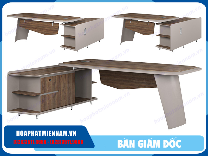 Bàn giám đốc Luxury Hòa Phát LUXB2018S8 LUXB2418S8 LUXB2218S8