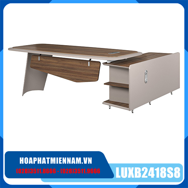 Bàn lãnh đạo Hòa Phát 2m4 LUXB2418S8