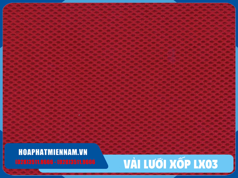 Vải lưới xốp LX03