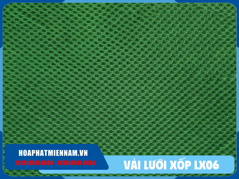 Vải lưới xốp LX06
