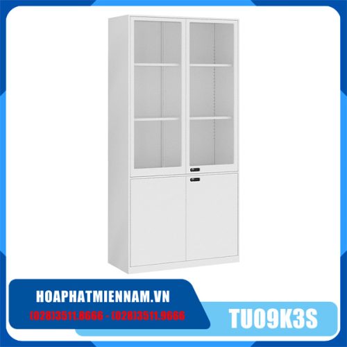 Tủ sắt cánh kính TU09K3S