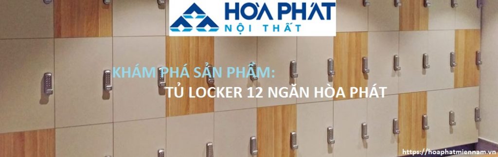 Tủ locker 12 ngăn Hòa Phát