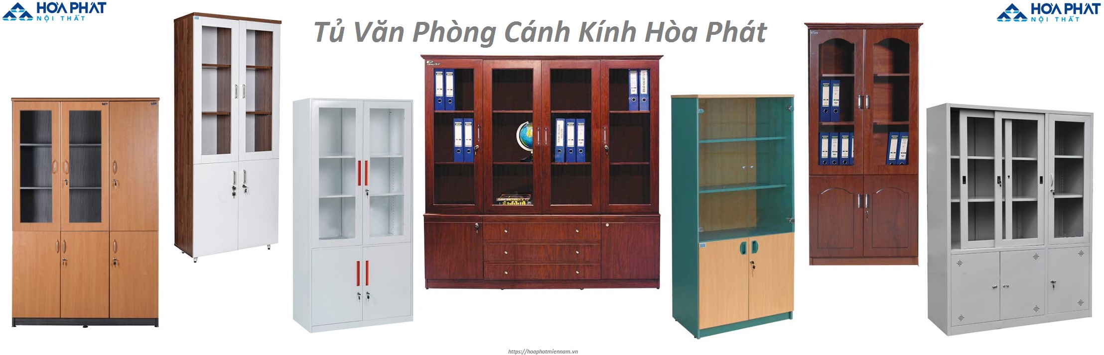 Tủ văn phòng cánh kính