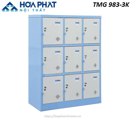 Tủ Locker Hòa Phát 9 ngăn TMG983-3K