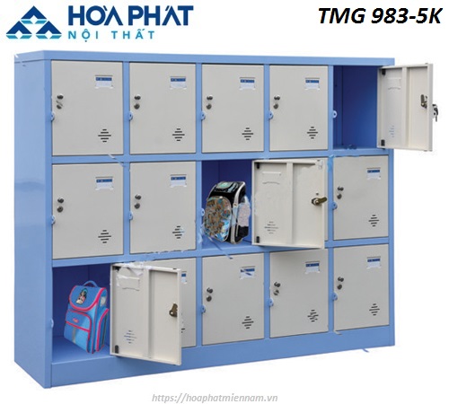 Tủ Locker Hòa Phát 15 ngăn TMG983-5K