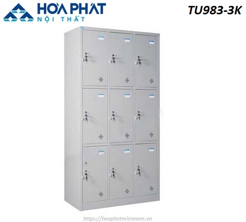 Tủ đồ cá nhân bằng sắt TU983-3K