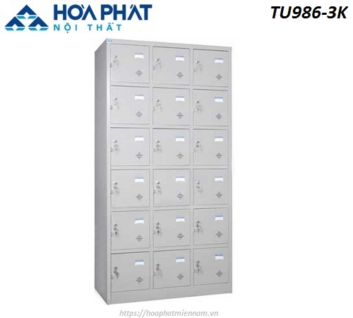 Tủ Locker cá nhân 18 ngăn TU986-3K