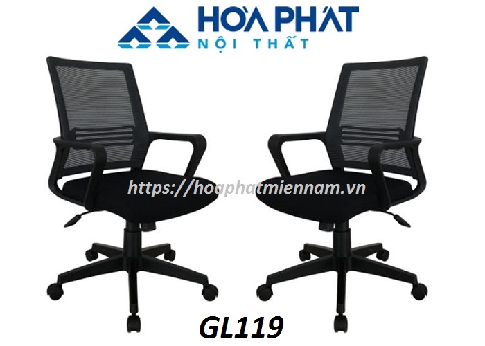 Ghế xoay lưới giá rẻ dành cho nhân viên GL119