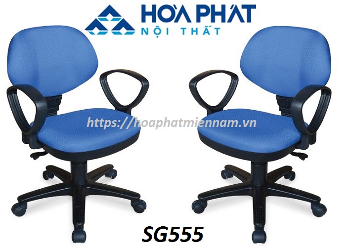 Ghế văn phòng Hòa Phát SG555