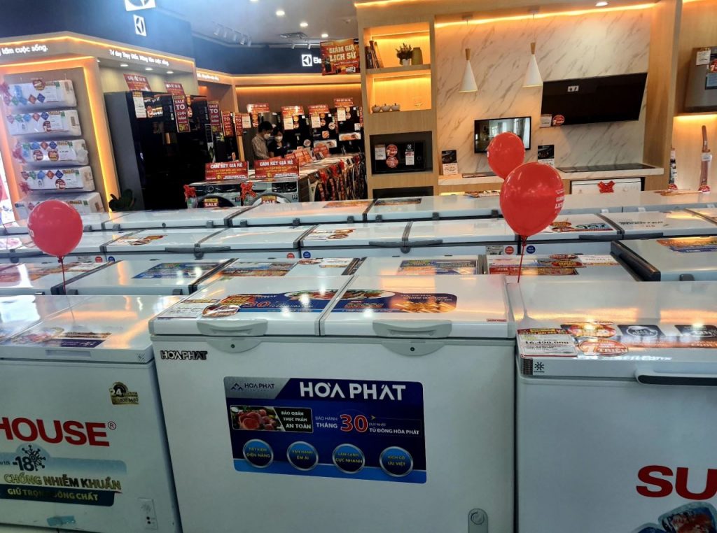 Hòa Phát điện máy gia dụng có mặt tại 2 siêu thị thương mại điện tử lớn nhất Việt Nam