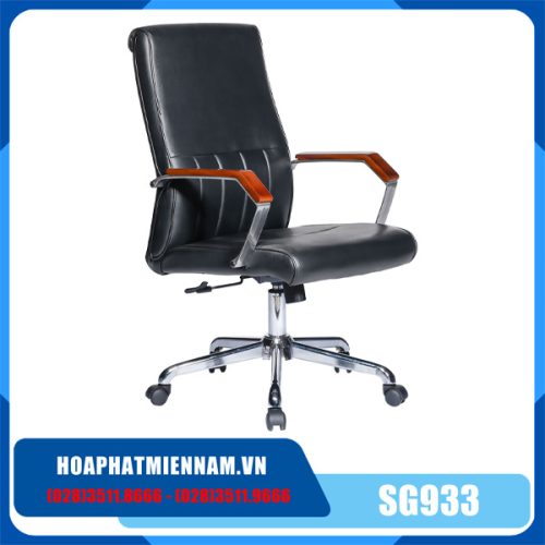 Ghế xoay da lưng trung SG933