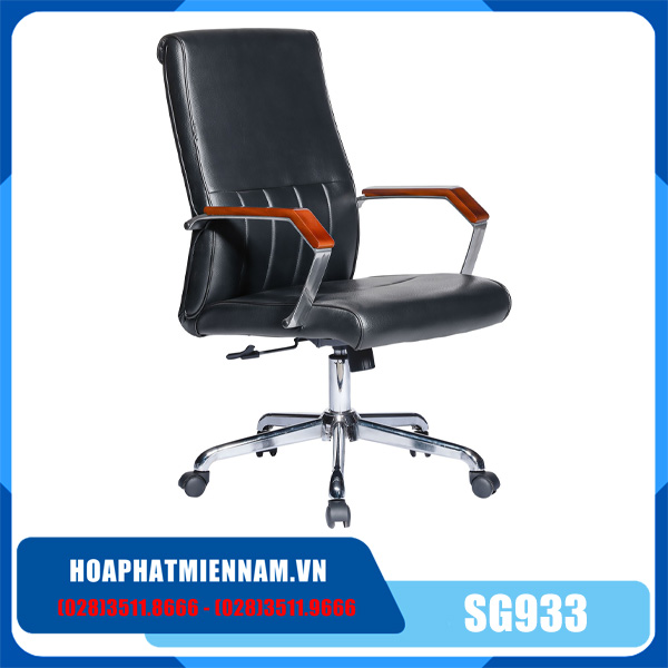 Ghế xoay da lưng trung SG933