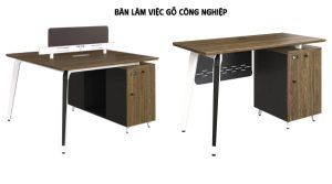 Bàn làm việc gỗ công nghiệp