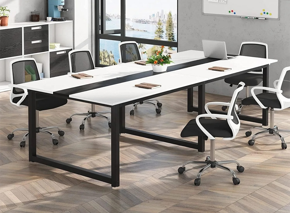 Xu hướng thiết kế bàn họp chân sắt trong tương lai