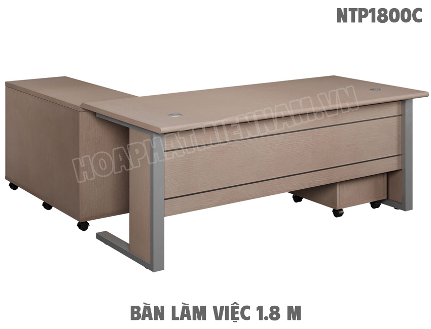 Mẫu bàn làm việc 1.8 m Hòa Phát cao cấp NTP1800C