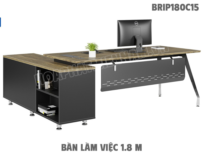 Mẫu bàn làm việc 1.8 m Hòa Phát BRIP180C15