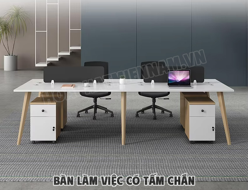 Tiêu chí lựa chọn bàn làm việc có tấm chắn