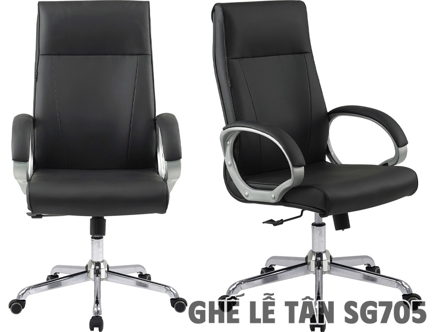 Ghế Lễ Tân Khách Sạn Bằng Da