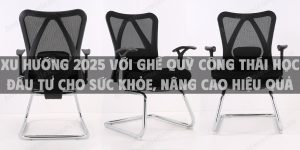 Xu hướng mới 2025 với ghế quỳ công thái học - Đầu tư cho sức khỏe, nâng cao hiệu quả làm việc
