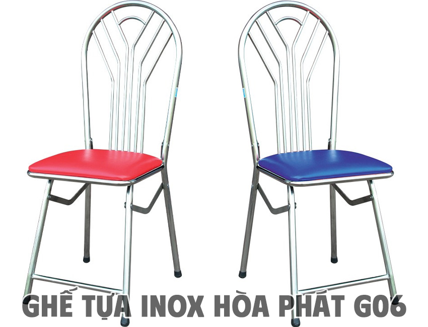 Ứng dụng của ghế tựa inox Hòa Phát