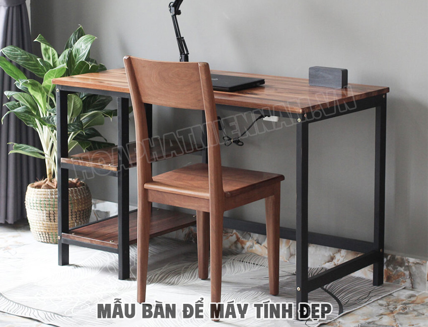 Phân loại bàn để máy tính theo chất liệu