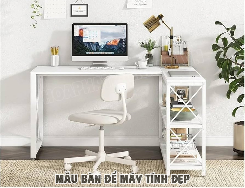 Phân loại bàn để máy tính theo kiểu dáng