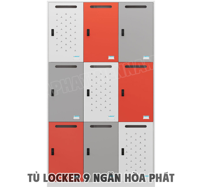 Cấu Tạo Chi Tiết của Tủ Locker 9 Ngăn