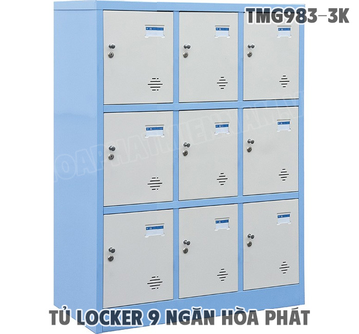 Tủ Locker Trẻ Em 9 Ngăn TMG983-3K