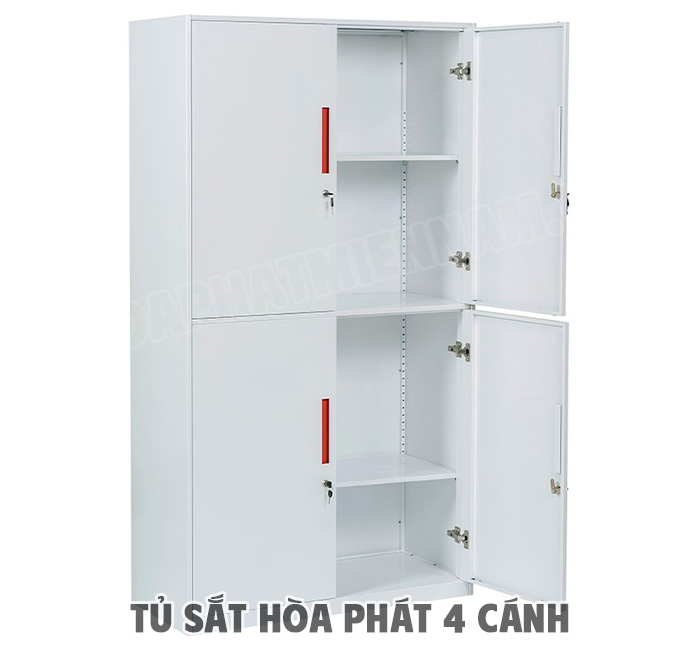 Ưu Điểm Của Tủ Sắt Hòa Phát 4 Cánh