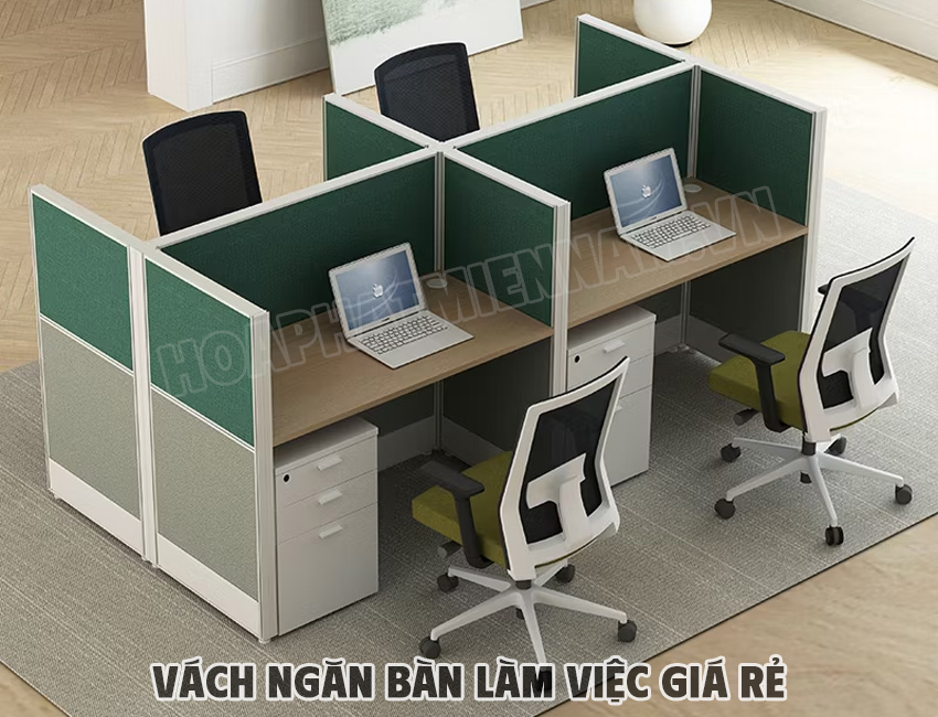 Tại sao nên sử dụng vách ngăn bàn làm việc?