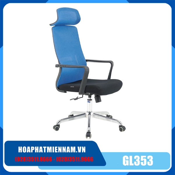 Ghế xoay lưới lưng cao Hòa Phát GL353