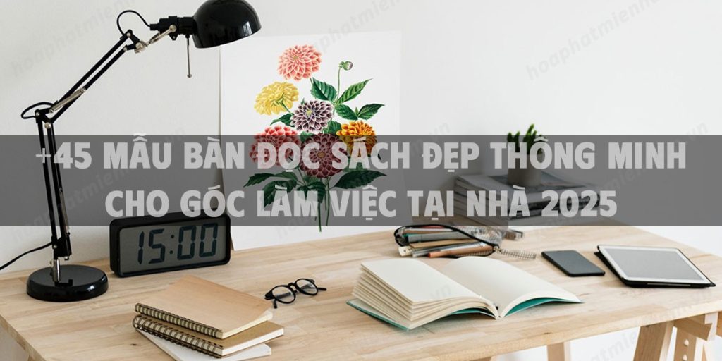 +45 Mẫu bàn đọc sách đẹp thông minh cho góc làm việc tại nhà 2025