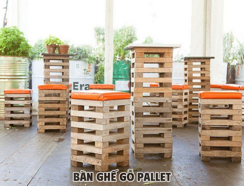 Ghế bar Pallet