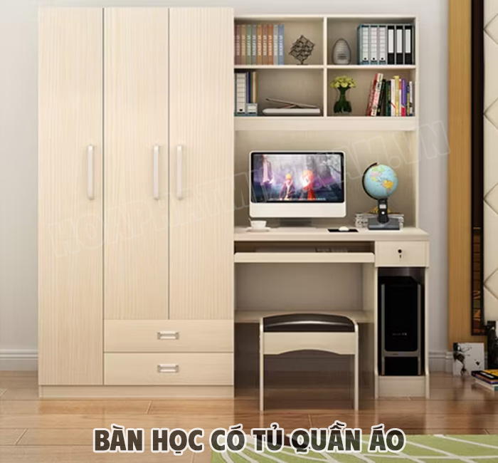 Bàn Học Có Tủ Quần Áo Là Gì?