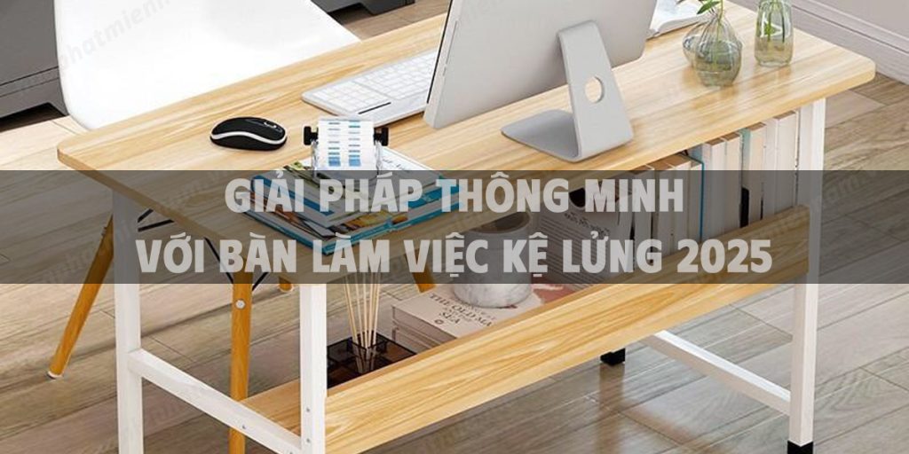 Giải pháp thông minh với bàn làm việc kệ lửng 2025