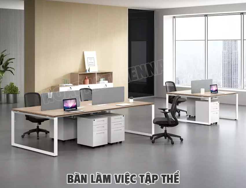 Vì sao bàn làm việc tập thể đa năng đang “lên ngôi”