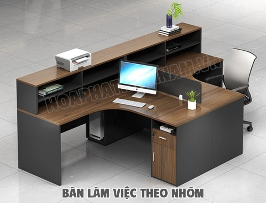 Xu hướng thiết kế bàn làm việc theo nhóm hiện nay