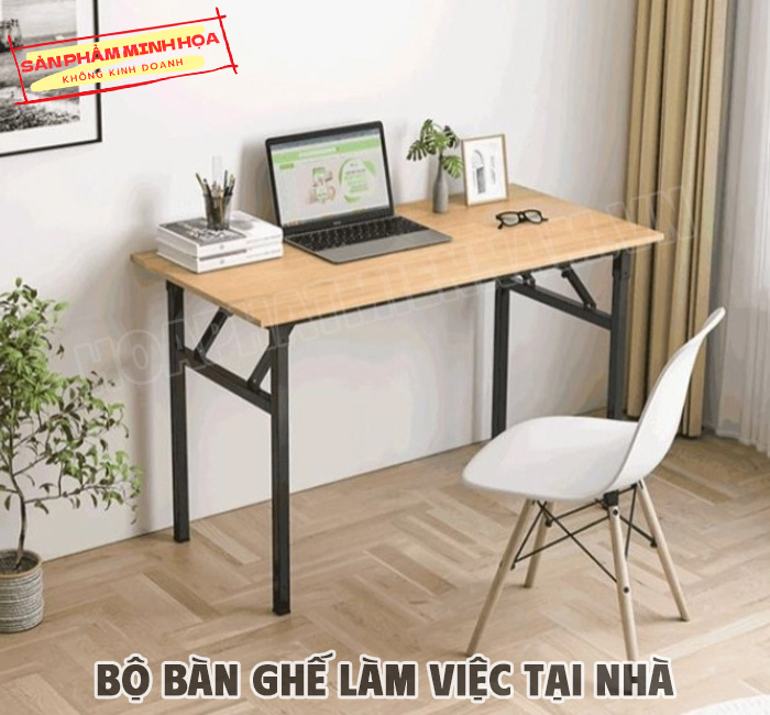 Bàn làm việc tại nhà gấp gọn