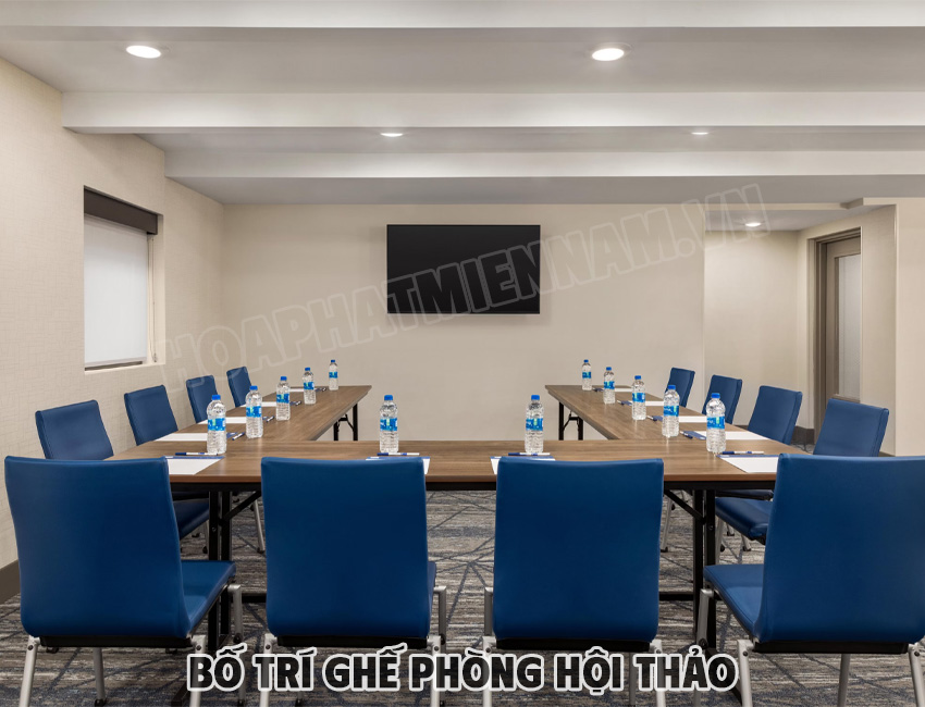 Bố Trí Ghế Phòng Hội Thảo Kiểu Chữ U (U-Shape Style)