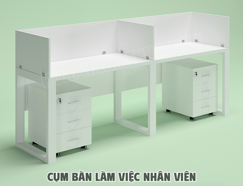 Cụm bàn làm việc 2 người