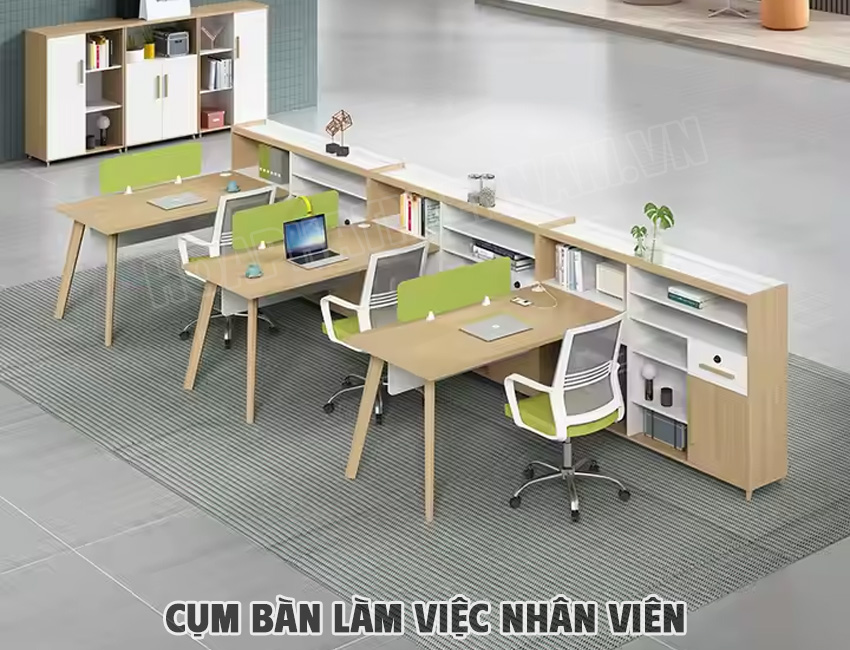 Xu hướng thiết kế cụm bàn làm việc hiện đại
