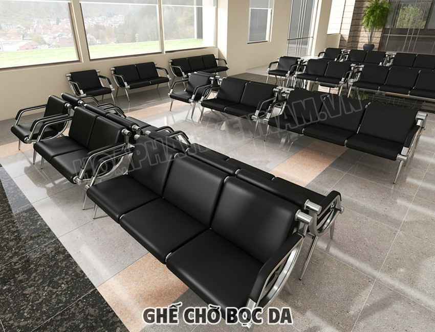 Ưu điểm của ghế phòng chờ bọc da
