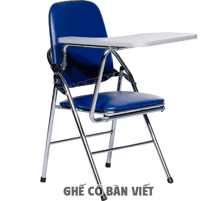 Ghế xếp có bàn viết
